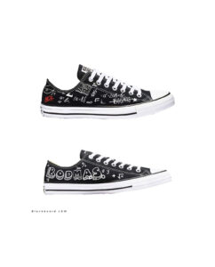 converse "back to school" low x horla of lagos black color way