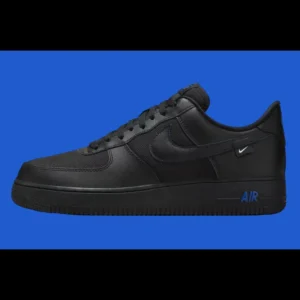 Photos of Nike Air Force 1 Low “Black/Astronomy Blue”