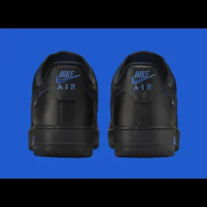 Photos of Nike Air Force 1 Low “Black/Astronomy Blue”