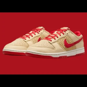 Nike Dunk Low “Strawberry Waffle” Reveals Date for  Release 