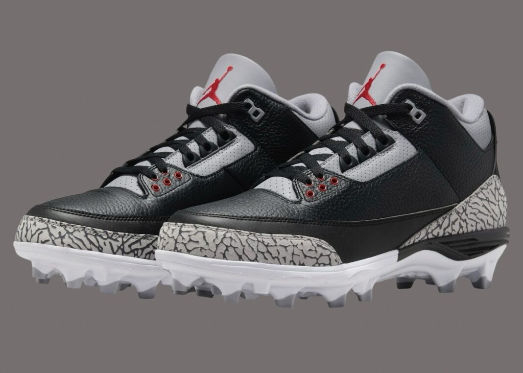 AIR JORDAN 3 MCS “BLACK CEMENT” CLEATS Release Date, Price, How to Get