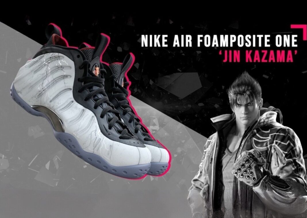 TEKKEN 8 X NIKE AIR FOAMPOSITE ONE “JIN KAZAMA” Release Date, Price, How to Get