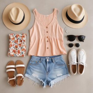 Summer Outfit Ideas Routine for vacation 2024