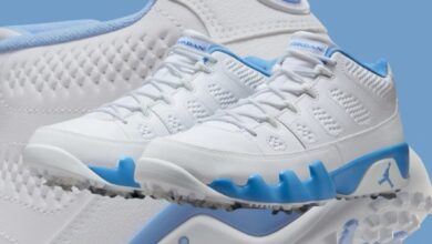 Air Jordan 9 Low Golf “University Blue” Review