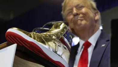 Who Designed Donald Trump's Gold Sneakers?