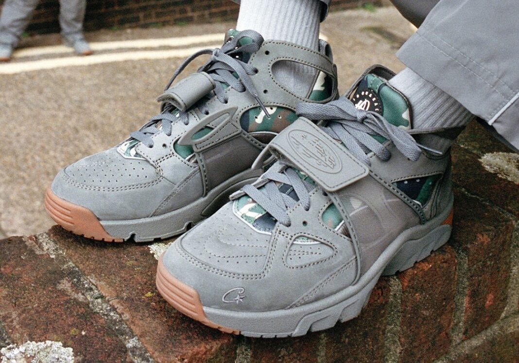 Corteiz x Nike Air Trainer Huarache “Flat Pewter” Release Date, Review and Price